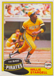 1981 Topps Baseball Cards      380     Willie Stargell